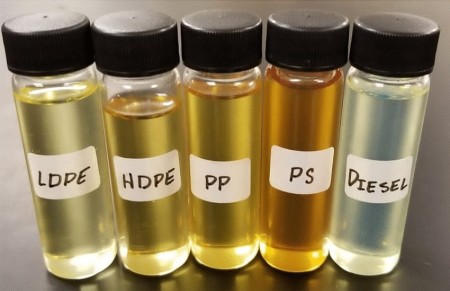 Diesel Fuel Production Machine from Sack and Plastic Waste 09128720152