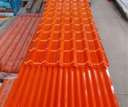 ورق شیروانی و طرح پرچین