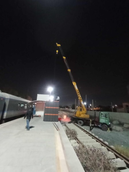 جرثقیل ورامین قرچک پیشوا حومه مجهز به سبد بالابر