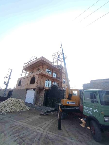 جرثقیل ورامین قرچک پیشوا حومه مجهز به سبد بالابر