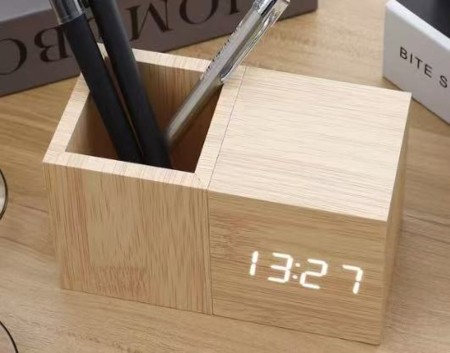 Types of Digital Promotional Desk Clocks with Logo Printing Option