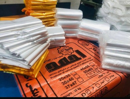 نایلکس شفاف و رنگی و طلایی و شیری احمد