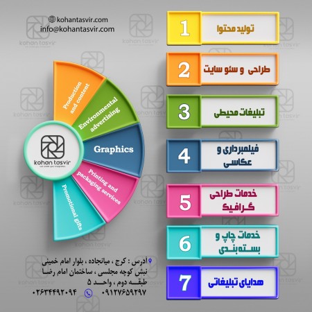 آژانس تبلیغاتی |فیلم برداری و عکاسی| طراحی سایت کهن تصویر