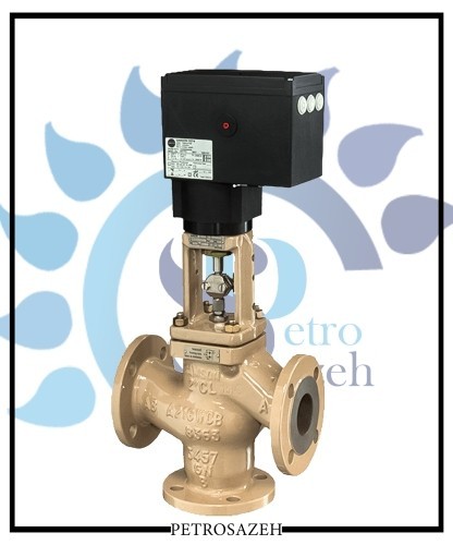 شیر کنترلی موتوری سه راهه تیپ 3244 سامسون