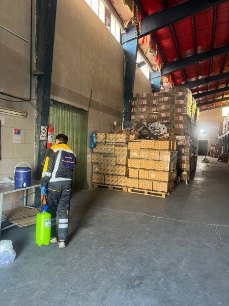 سمپاشی تضمینی منازل با مجوز وزارت بهداشت