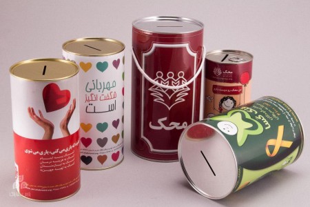 قوطی مقوایی تلسکوپی(بسته بندی چای و دمنوش)