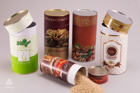 قوطی مقوایی تلسکوپی(بسته بندی چای و دمنوش)