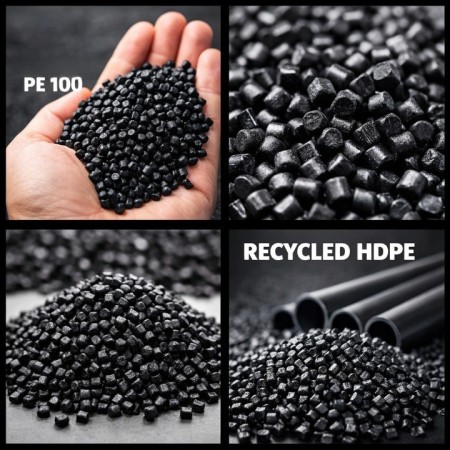 گرانول پلی اتیلن pe100  ،pe80ریسایکل