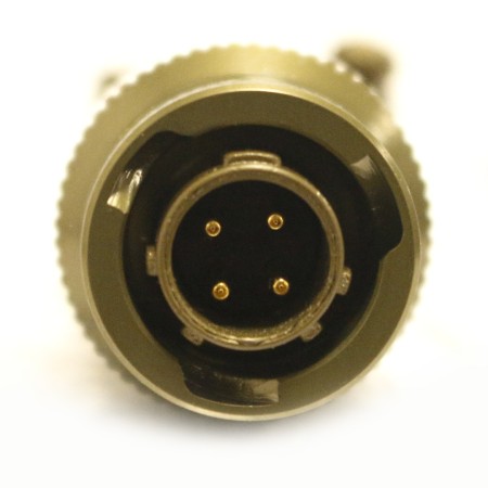کانکتور قفل شو 4 پین سیار فلنچ دارسایز8مدل MS3116F 8-4P