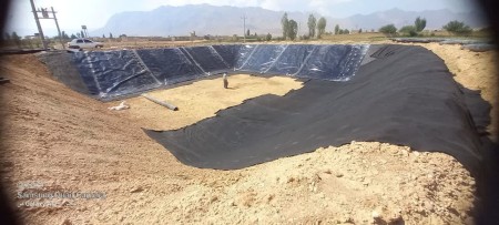 عایق بندی استخرهای سیمانی و بتنی/احداث استخرهای آبیاری کشاورزی