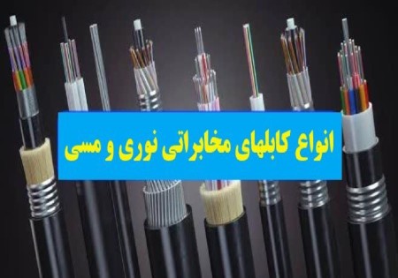 کابل مخابراتی فیبر نوری