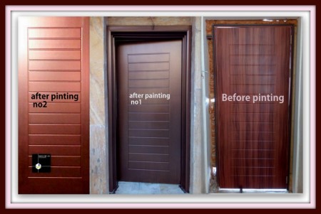 Renovation, Repair, and Repainting of Kitchen Cabinets and Entrance Doors.
