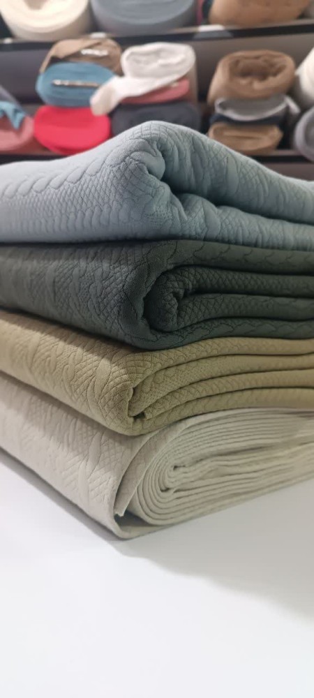 Corded Jacquard Fabric