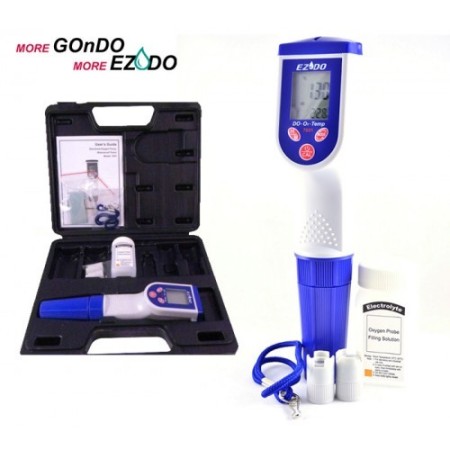 DO/°C متر قلمی و اکسیژن متر پرتابل EZDO 7031 | اندازه‌گیری دقیق اکسیژن محلول و دما