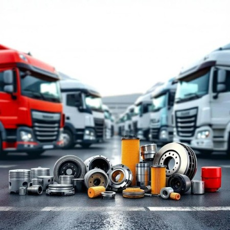 Stock Parts Sales Center for Renault, Volvo, Scania, Benz, MAN, DAF, and Iveco Trucks