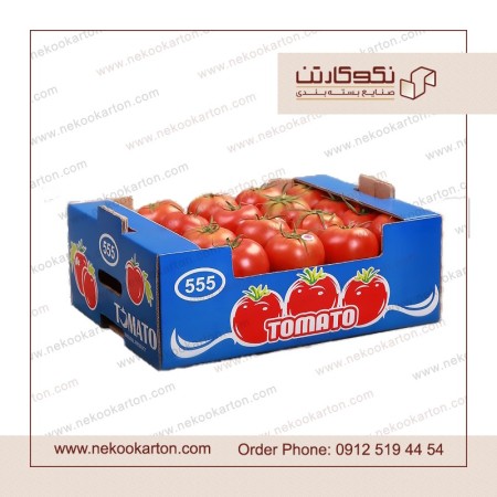 کارتن گوجه‌ صادراتی ، لیبل گوجه