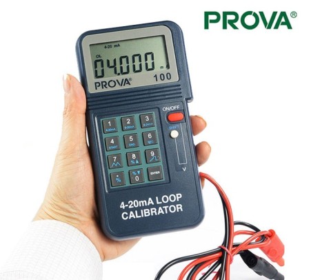 لوپ کالیبراتور PROVA‑100 | کالیبراتور جریان و ولتاژ 4‑20mA پرووا