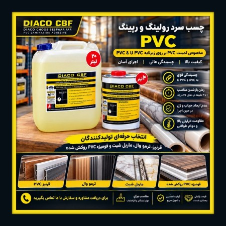 Cold Press Rolling and Wrapping Adhesive for PVC Laminate Coating