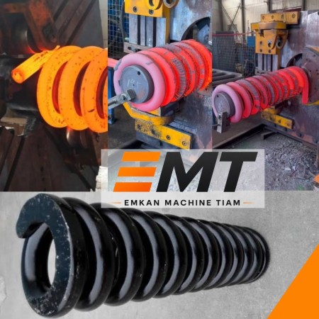 ساخت انواع فنر لول،فنر تسمه،فنر پیچشی،فنر مخروطی،فنر دیسکی،فنر حلزونی با CNC