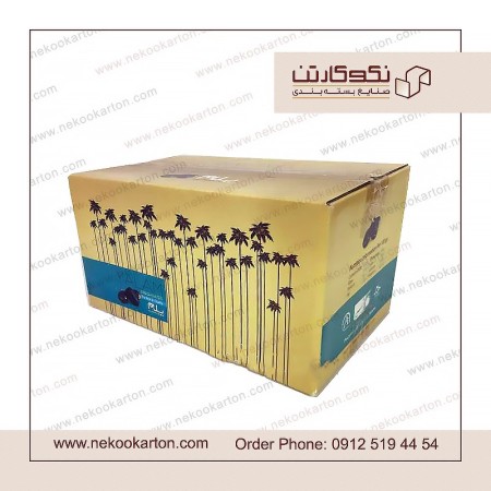 کارتن خرما صادراتی، جعبه خرما