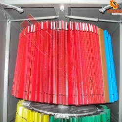 کمد بایگانی گردان چهار طبقه آویز