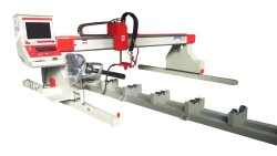 CNC gas and plasma tube cutting machine