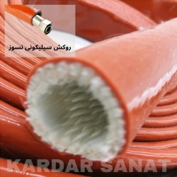 Refractory silicone coating