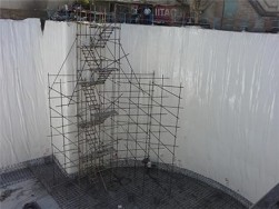 Production of all types of PVC-LLDPE-HDPE geomembranes single and double layer - disc and rundle and bolt cover