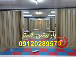 پارتیشن متحرک ریلی