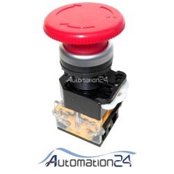 Push the emergency button to lock it with Pars Fanal double contact