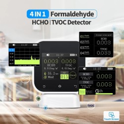 مانیتور هوشمند کیفیت هوای FNIRSI SFD-02