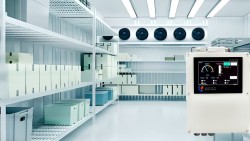 Cold room temperature data logger, warning