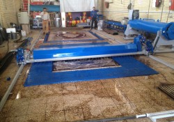 قالیشور ریلی اتوماتیک با خشک کن فرش