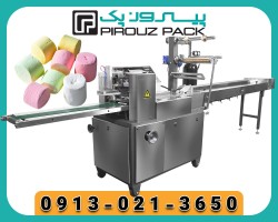 دستگاه بسته بندی بستنی خشک پیروزپک | تازه نگه داشتن طعم و ظاهر با بسته‌بندی حرفه‌ای