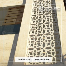 قطعه مشبک بتنی نما