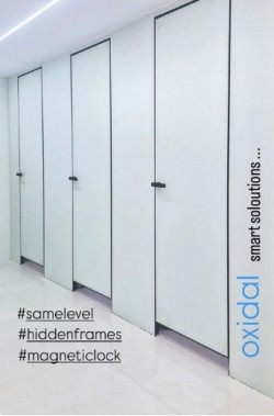 درب شیشه ای سرویس بهداشتی و حمام