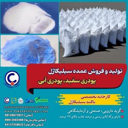 Wholesale White and Blue Silica Gel Powder