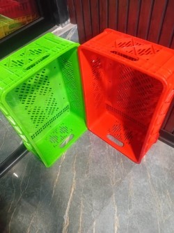 سبد پلاستیکی پروتئینی و کشتارگاهی -سبد یک ردیف مرغ خوابیده -سبد 1700گرمی