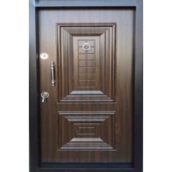 درب ضد سرقت ایرانی دو قاب pvc پارس چوب شهریار