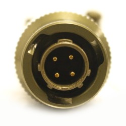 کانکتور قفل شو 4 پین سیار فلنچ دارسایز8مدل MS3116F 8-4P