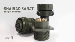 کانکتور پیچی17 پین تابلویی فلنچ دارسایز20