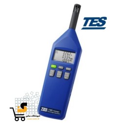 دماسنج و رطوبت‌سنج TES-1161 | ترمومتر و بارومتر دیجیتال سه‌کاره TES تایوان