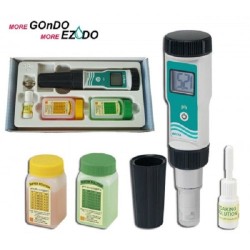 pH متر قلمی EZDO-6011F | اسیدسنج دیجیتال ضدآب با الکترود تخت