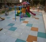 Without any tears, rubber, playground for children