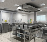 Design and build commercial kitchen and fast food