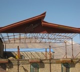 اجرای سقف شیروانی-اجرای اردواز-ساخت ونصب خرپا-پوشش سوله-تعمیرات (09121431941)