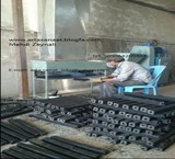 Production line of charcoal the form (coal, Chinese