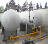 The implementation of the project, natural gas, liquid