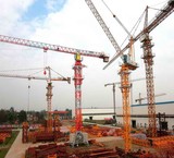 Types of tower crane up to a capacity of eighty tons