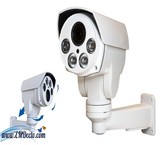 CCTV دیددرشب rotational zoom IR PTZ AHD Camera